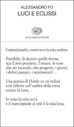  “Luci e eclissi”
