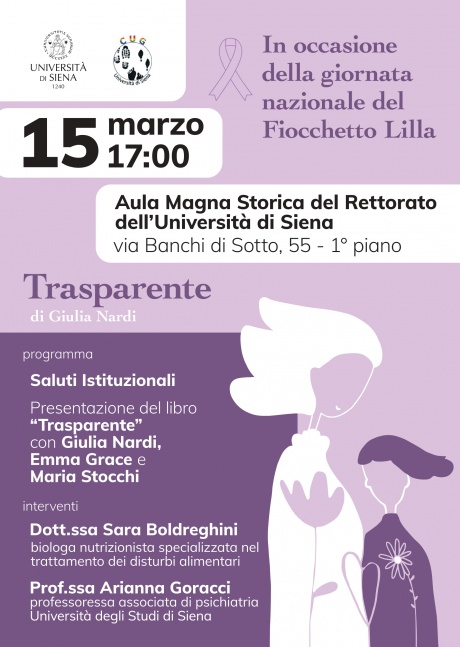 Presentazione del libro "Trasparente"