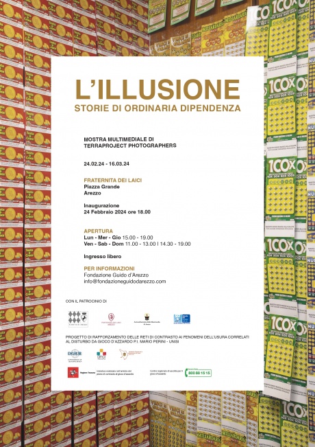 Arezzo: mostra "L’illusione. Storie di ordinaria dipendenza"