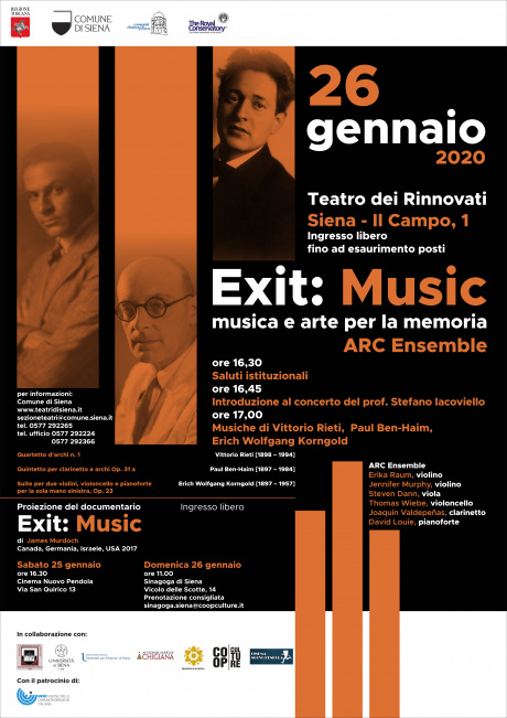 Exit: Music - Musica e arte per la memoria