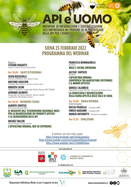 Webinar "Api e uomo" Webinar "Api e uomo"