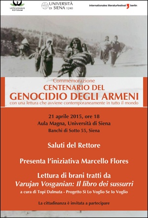 commemorazione genocidio armeni