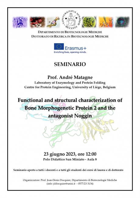 Seminario Dottorato in Biotecnologie mediche