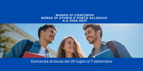 Bando per borsa di studio e posto alloggio Dsu Toscana a.a. 2026-2027 Bando per borsa di studio e posto alloggio Dsu Toscana a.a. 2026-2027