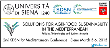 "Solutions for agri-food Sustainability in the Mediterranean. Policies, technologies and business models" 
