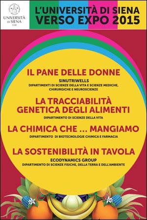 L'Università di Siena verso Expo 2015 L'Università di Siena verso Expo 2015