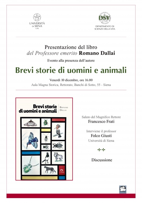 Presentazione del volume "Brevi storie di uomini e animali" 