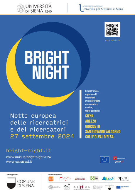 Bright-Night 2024. Notte delle Ricercatrici e dei Ricercatori Bright-Night 2024. Notte delle Ricercatrici e dei Ricercatori