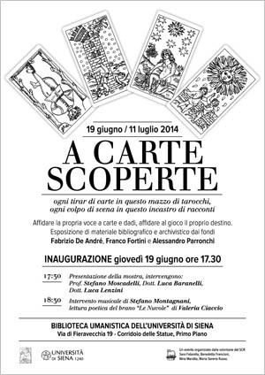 mostra "A carte scoperte"