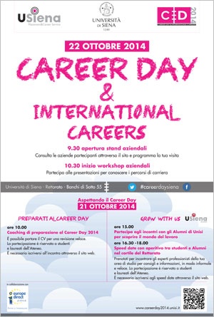 locandina Career Day 2014