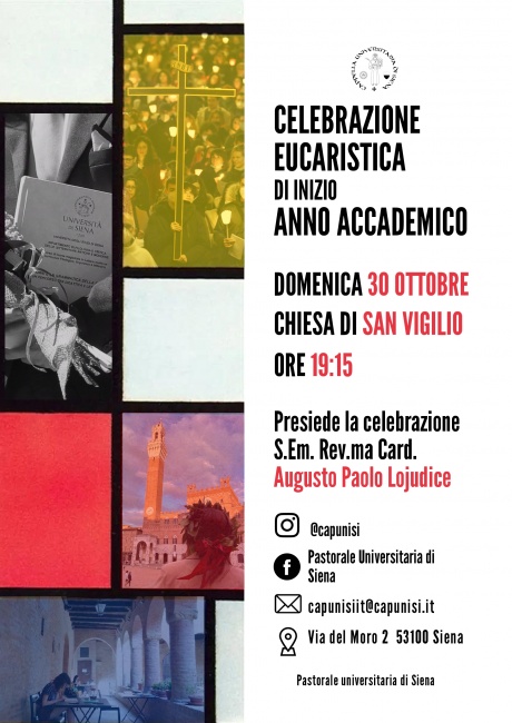 Celebrazione eucaristica di inizio anno accademico