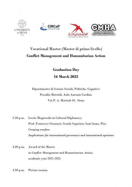 Creeping warfare. Implications for international governance and international operators