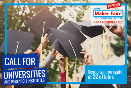 Maker Faire Rome - Call for Universities Maker Faire Rome - Call for Universities