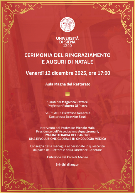 Cerimonia del ringraziamento e degli auguri Cerimonia del ringraziamento e degli auguri