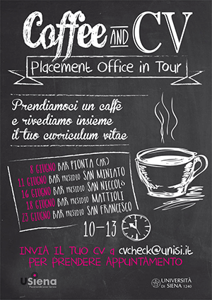 coffee and cv