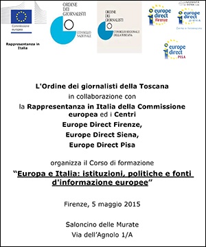 Comunicare l'Europa
