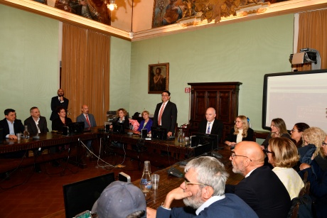 Le delegate e i delegati che affiancheranno il Rettore Roberto Di Pietra Le delegate e i delegati che affiancheranno il Rettore Roberto Di Pietra
