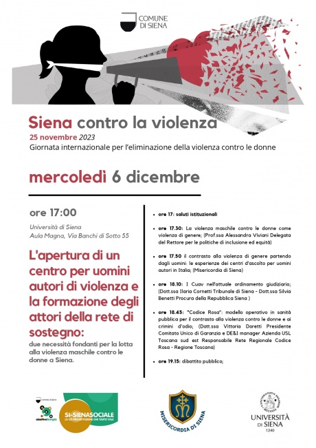 Convegno “L’apertura di un centro per uomini autori di violenza e la formazione degli attori della rete di sostegno”