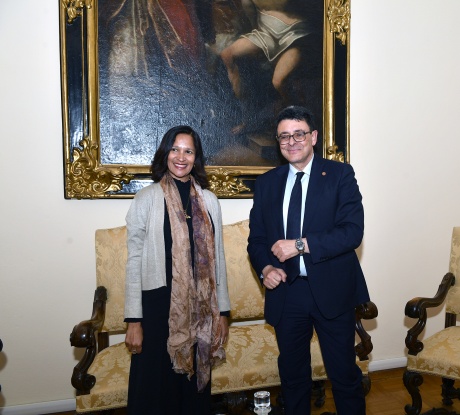 La Console Generale USA Ragini Gupta in visita oggi all’Università di Siena