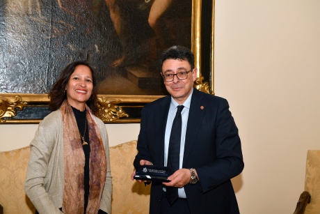 La Console Generale USA Ragini Gupta in visita oggi all’Università di Siena