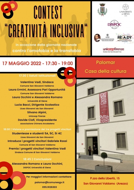 Contest Creatività inclusiva: il 17 maggio le premiazioni