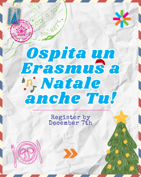 Ospita un Erasmus a Natale anche Tu!