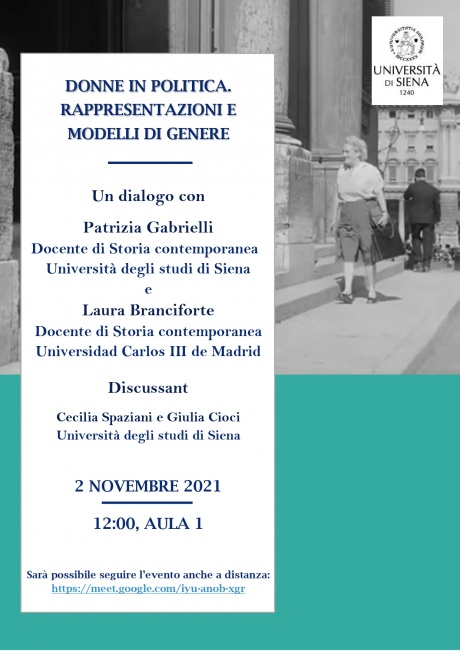 Donne in politica. Rappresentazioni e modelli di genere