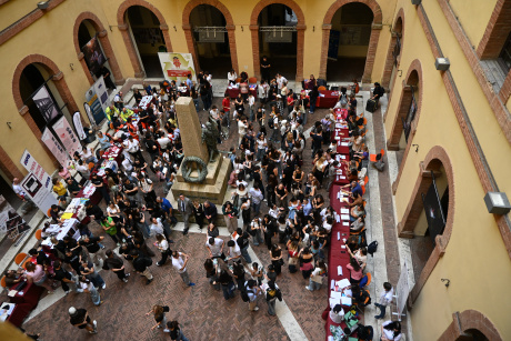 L'Università di Siena ha accolto le matricole in Rettorato