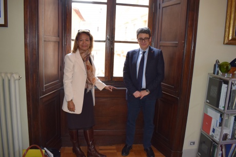 La Console Generale USA Daniela Ballard in visita oggi all’Università di Siena