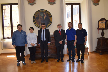Incontri con delegazioni della Jiangnan University della Nanjing University