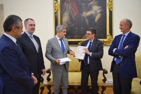 L’Ambasciatore del Brasile in Italia, Renato Mosca de Souza, ha incontrato il Rettore dell’Università di Siena