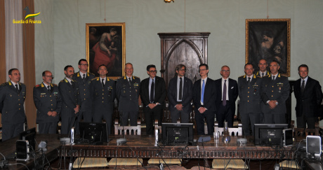Presentata la convenzione fra il dipartimento di Giurisprudenza dell’Università di Siena e il Comando Regionale Toscana della Guardia di Finanza