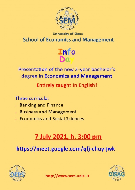 Info Day Economics and Management