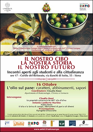 L'olio sul pane - Locandina