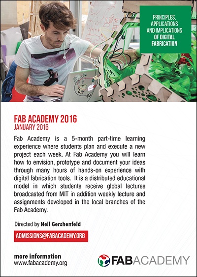 Fab Academy 2016