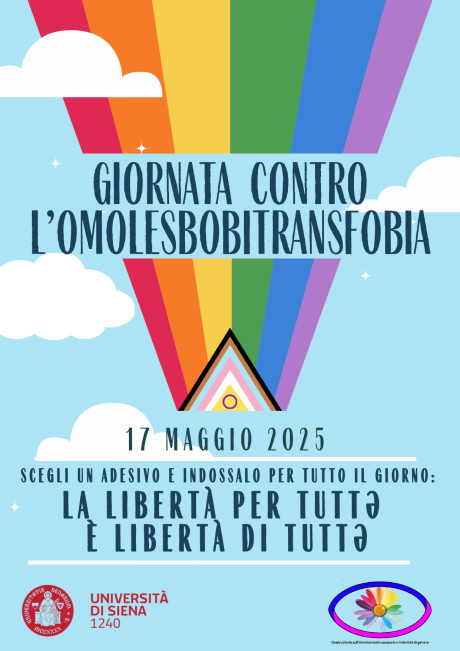 Unisi partecipa alla Giornata internazionale contro l'omolesbobitransfobia