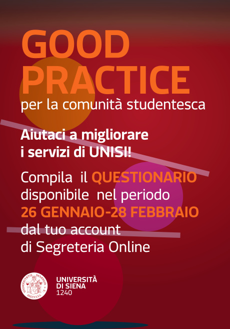 Al via l'indagine GOOD PRACTICE 2025 per la comunità studentesca