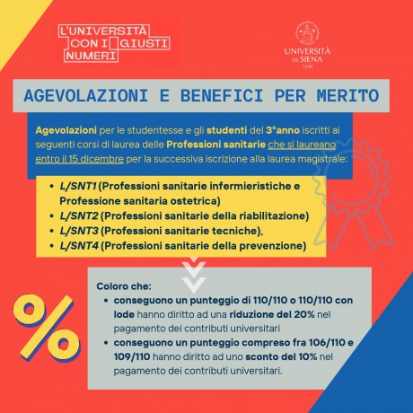 benefici studenti professioni sanitarie