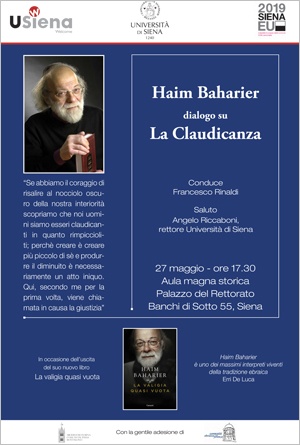 Locandina Haim Baharier