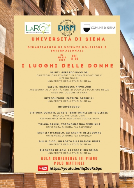 I luoghi delle donne I luoghi delle donne