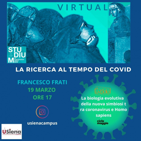 Virtual Studium - 19 marzo ore 17 "La Ricerca al tempo del Covid"