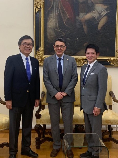 Il Rettore ha incontrato una delegazione della Asahi University (Giappone)