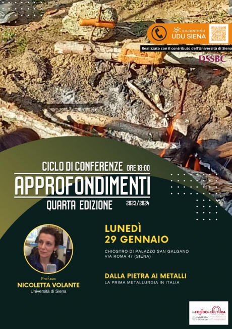 "Dalla Pietra ai Metalli: la prima metallurgia in Italia"