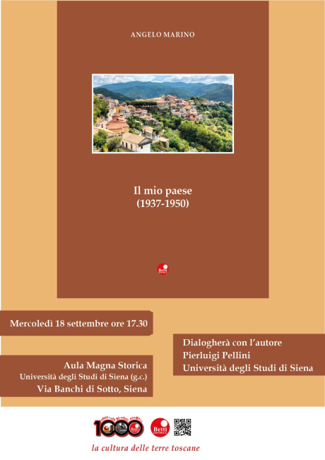 Presentazione del libro del dott. Angelo Marino "Il mio paese (1937-1950)"