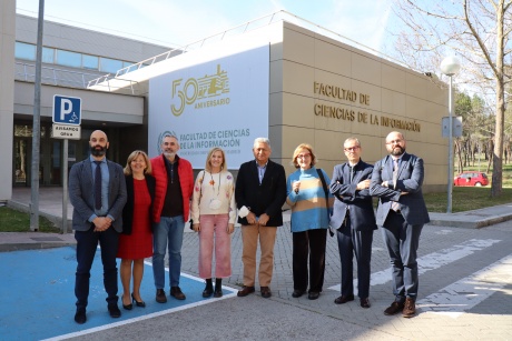 Docenti dell'Università di Siena in visita all'Università Complutense di Madrid