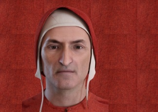 Ai “100 canti per Siena” protagonista l’avatar di Dante Alighieri