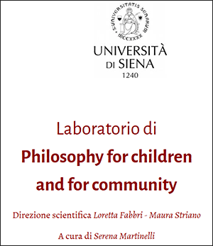 laboratorio di Philosophy for children and for community