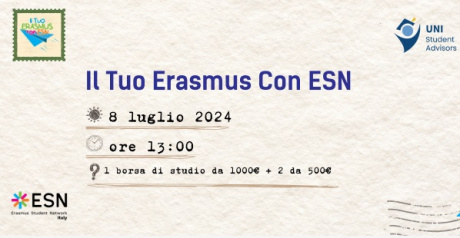 Aperte le iscrizioni al contest di ESN Italia “Il tuo Erasmus con ESN”