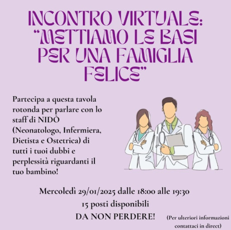 "Mettiamo le basi per una famiglia felice"