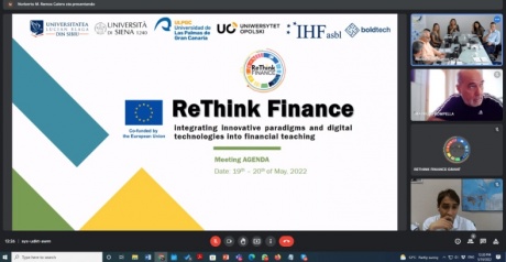 Kick off meeting at University of Las Palmas de Gran Canaria of Rethink Finance project